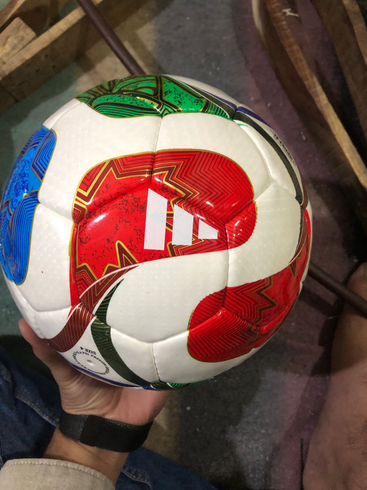 New FIFA World Cup Trionda Authentic Adidas 2026 USA MEX CAN World Cup Match Football Ball Size 5