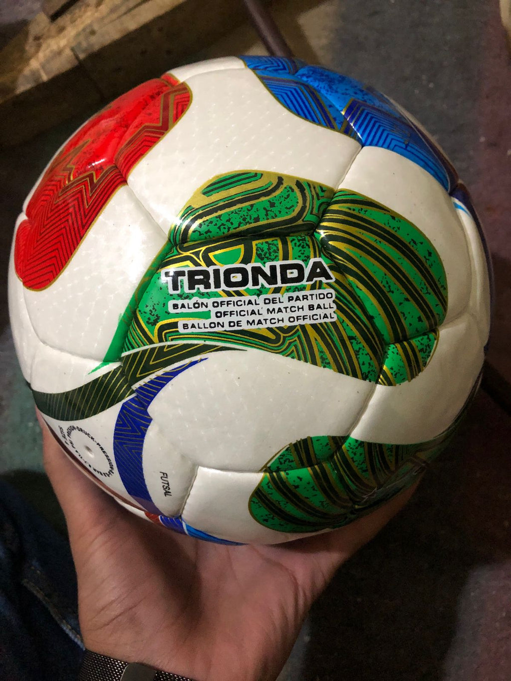 New FIFA World Cup Trionda Authentic Adidas 2026 USA MEX CAN World Cup Match Football Ball Size 5