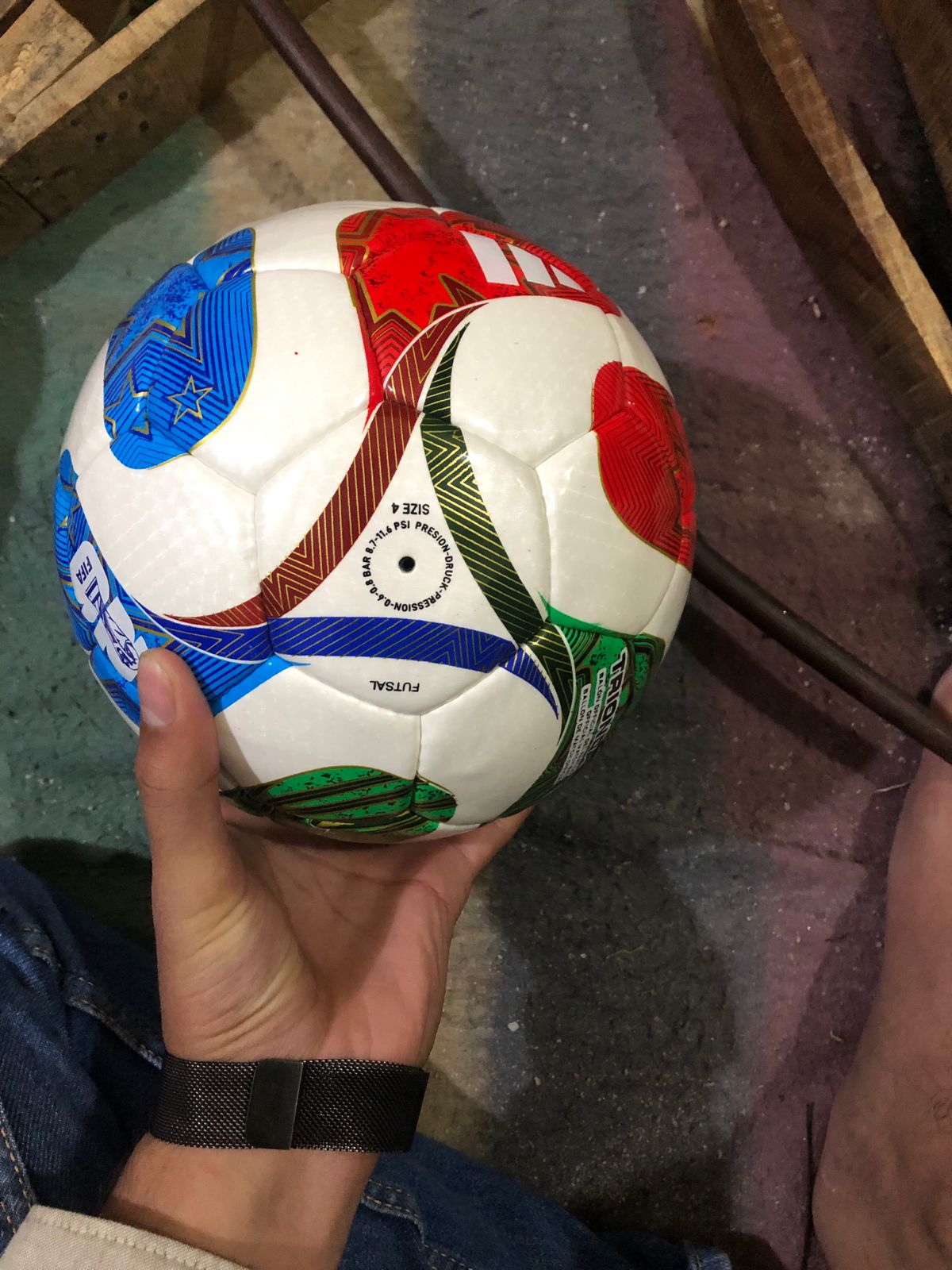 New FIFA World Cup Trionda Authentic Adidas 2026 USA MEX CAN World Cup Match Football Ball Size 5
