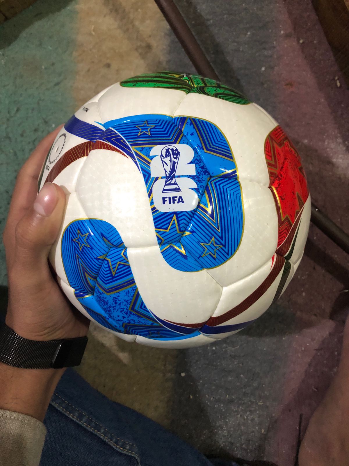 New FIFA World Cup Trionda Authentic Adidas 2026 USA MEX CAN World Cup Match Football Ball Size 5