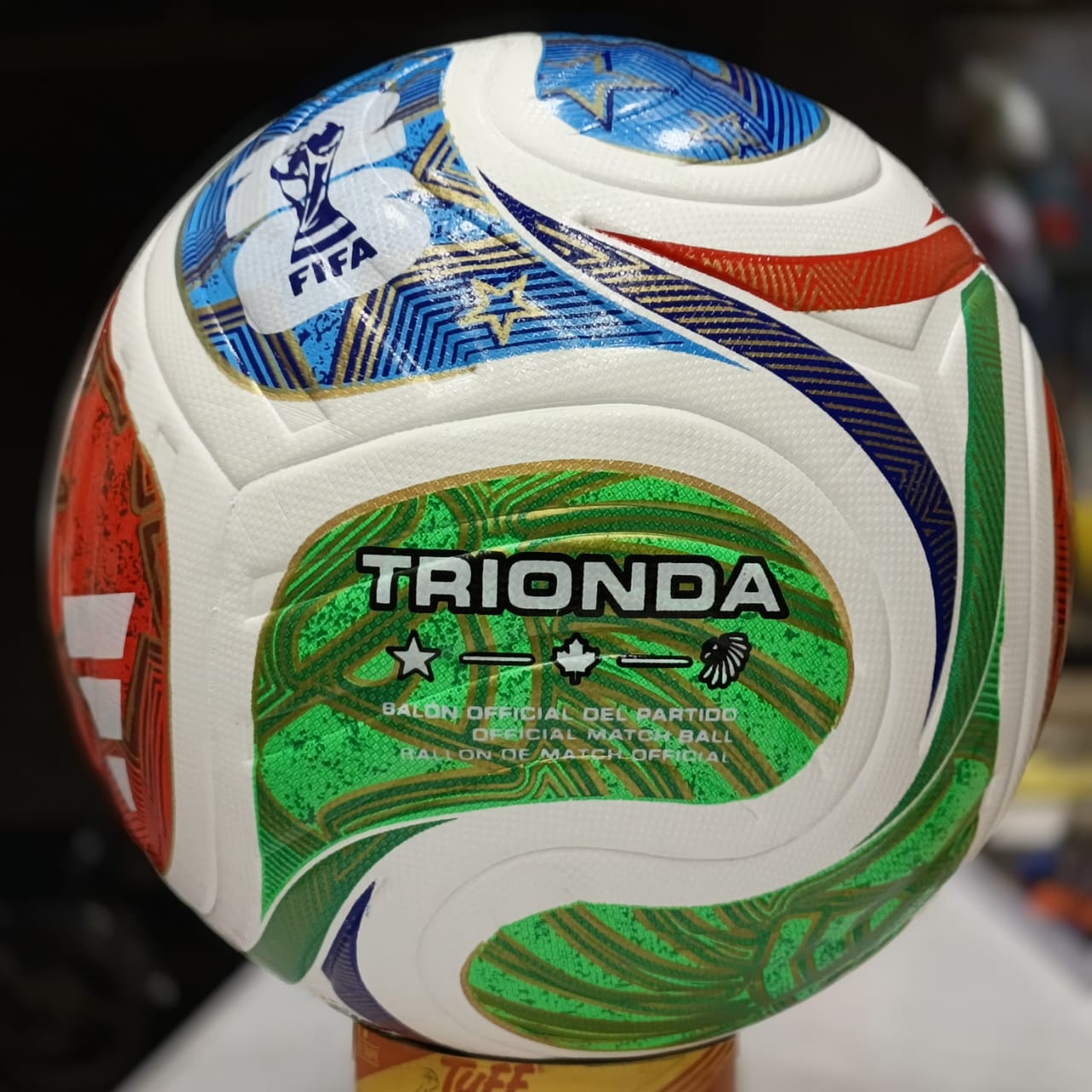 New Adidas Trionda Authentic 2026 USA MEX CAN FIFA World Cup Match Football Ball Size 5 | Without Box | Replica